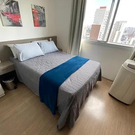 Autentico Apartamento Em Frente Ao Metro Bras ! Sao Paulo Exterior photo